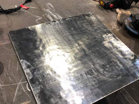 Placas de recargue de carburo de cromo de superficie lisa