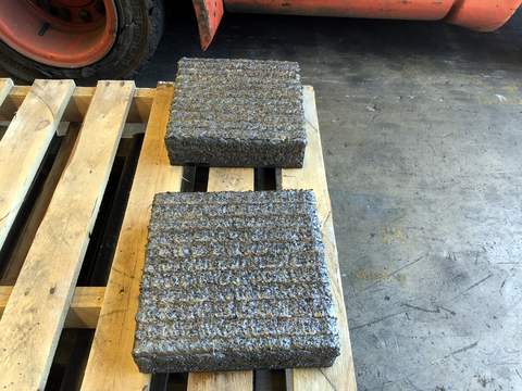 Bloques de carburo de tungsteno aplicados por PTA